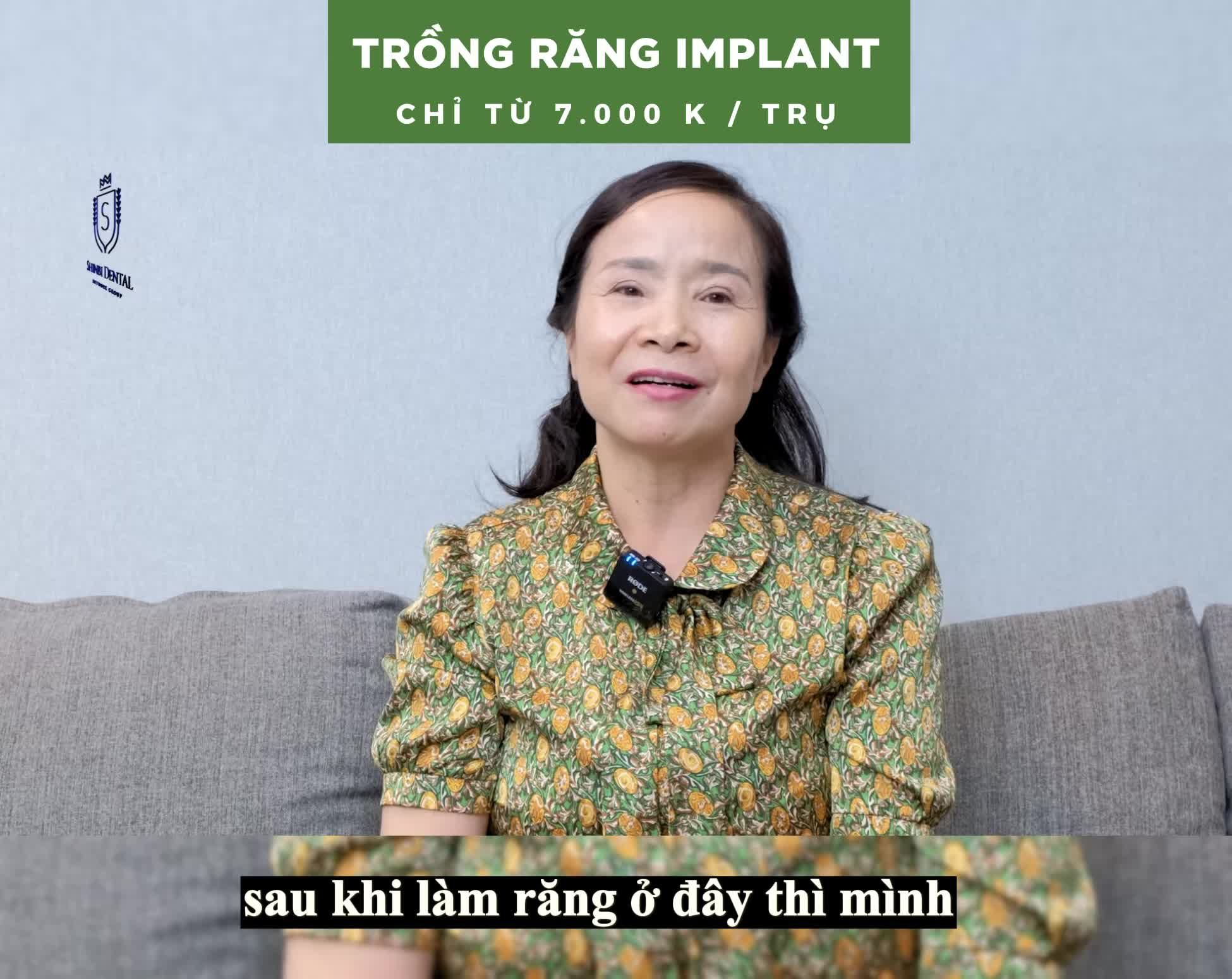 TRỒNG RĂNG IMPLANT MANG LẠI CẢM GIÁC 99% NHƯ RĂNG THẬT