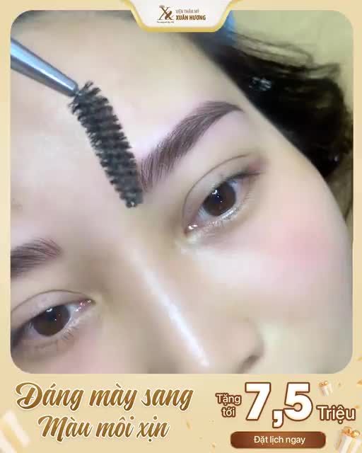 "Đã phun thêu thì phải đến Xuân Hương làm vừa đẹp vừa sang, ưng lắm " - Khách hàng chia sẻ.