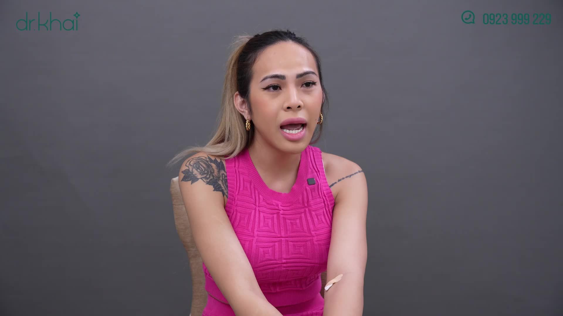 LỜI CHIA SẺ XÚC ĐỘNG TỪ MỘT TRANSGIRL (NGƯỜI CHUYỂN GIỚI NỮ) KHÁCH HÀNG THỰC HIỆN NÂNG MŨI - NGỰC - MÔNG