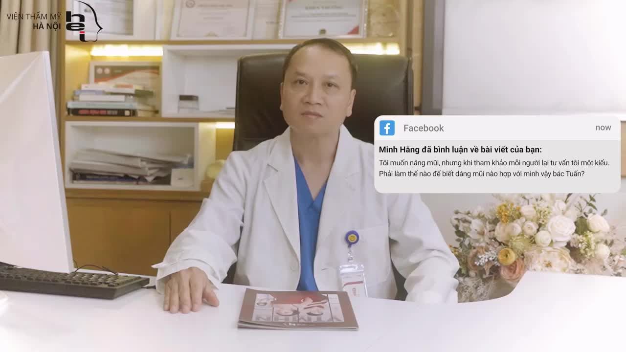 SỞ HỮU DÁNG MŨI CHUẨN TỶ LỆ VÀNG VỚI CÔNG NGHỆ MÔ PHỎNG VECTRA XT - 3D TẠI VIỆN THẨM MỸ HÀ NỘI