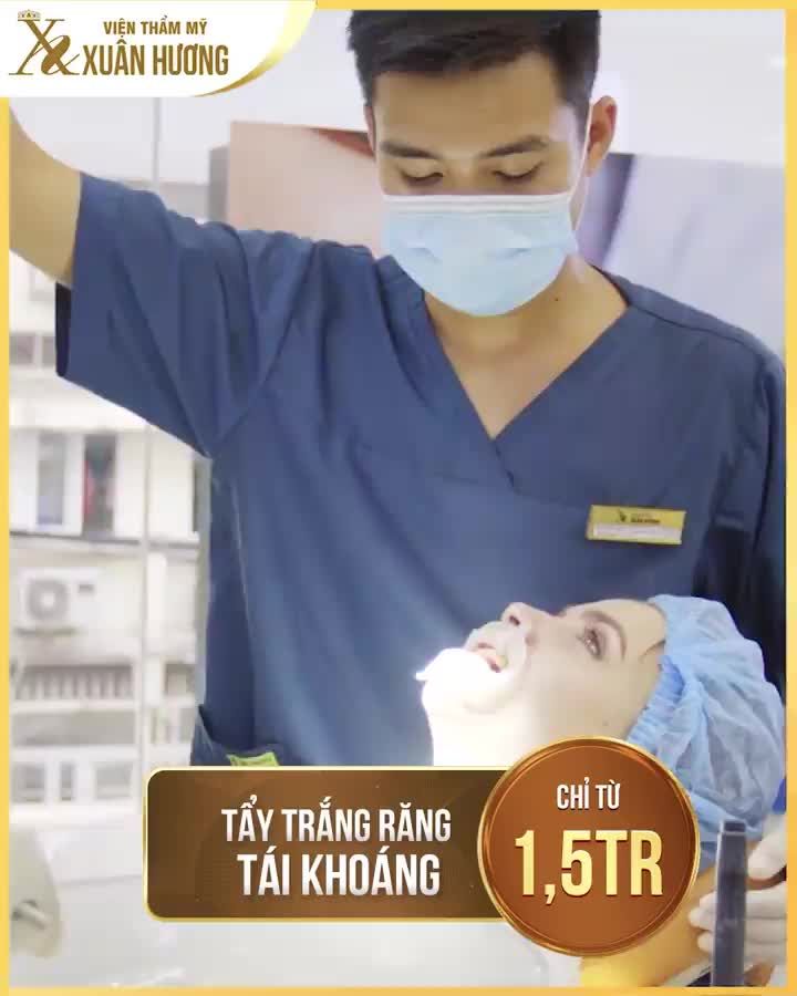 HẾT Ố VÀNG, HÀM RĂNG TRẮNG SÁNG CHỈ 1,5 TRIỆU (giá gốc 5 triệu)