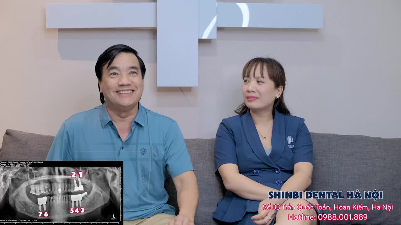 Anh Hoàng Thế Bình chia sẻ lý do chọn Shinbi Dental