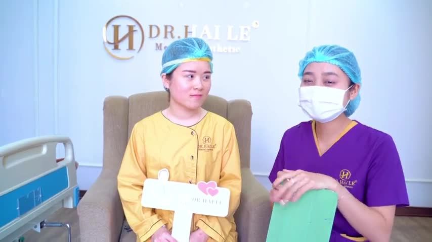 45 phút chỉnh hình thành công cho vị khách hàng mí mắt không đều sẽ như thế nào? Cả nhà cùng theo dõi