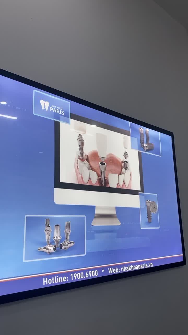 Quá trình cấy ghép implant tại nha khoa Paris Vinh