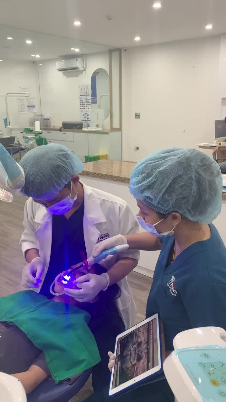 Quá trình gắn mắc cài của khách hàng Trần Lê Phương Thuỳ 13 tuổi- Thanh Hoá.