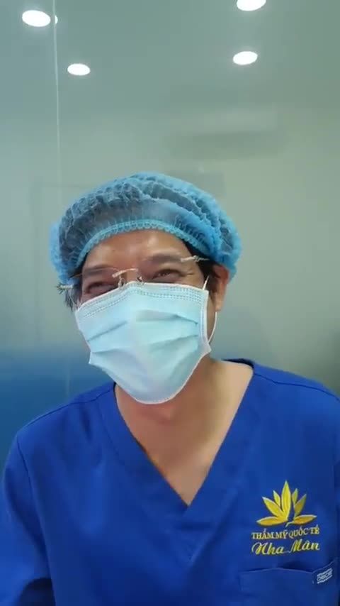 Nâng mũi ALINE bán cấu trúc đa lớp + cắt môi dưới, tạo hình môi chẻ, quyến rũ