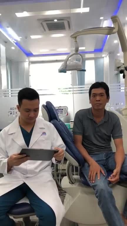 Kết quả và cảm nhận của khách hàng Nguyễn Văn Sang sau hơn 2 năm làm liệu trình chỉnh nha với bác sĩ Hồ Hiệp Anh Tuấn