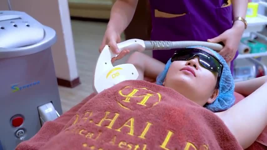 Sạch lông 10 năm không mọc lại chỉ có thể là công nghệ Elos tại Dr.Hải Lê