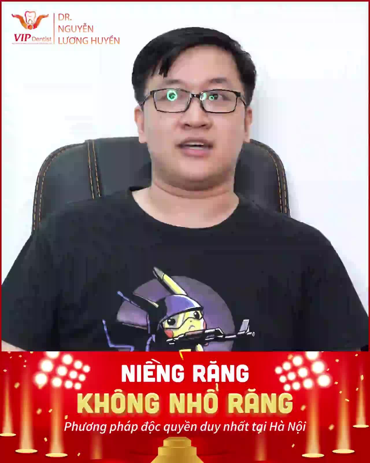 NIỀNG KHÔNG NHỔ RĂNG