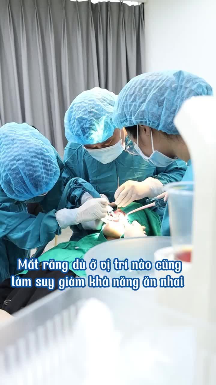 LÝ DO NÊN TRỒNG IMPLANT KHI MẤT RĂNG?