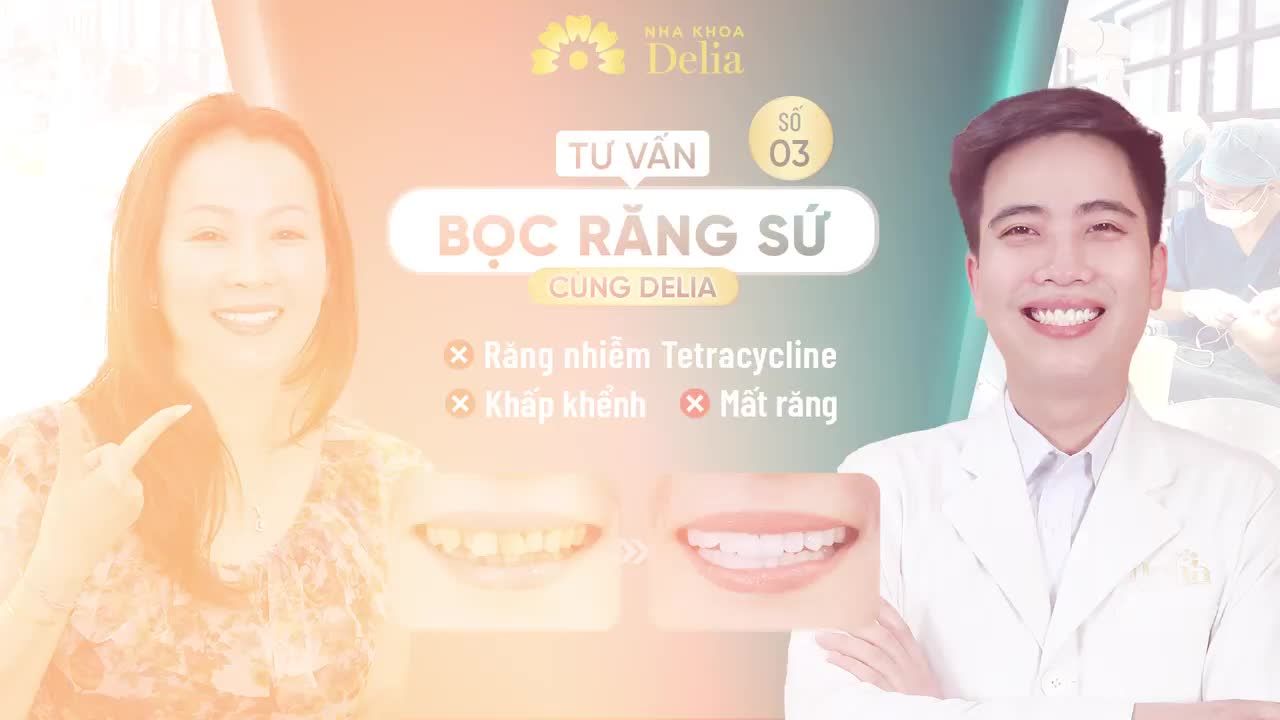 “Trước đây chị còn không dám cười, giờ có răng mới chị tự tin hẳn” - Chị Thuý (kiều bào Mỹ) vui vẻ chia sẻ trong buổi tái khám tại nha khoa Delia.