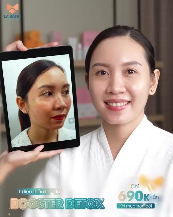 CHỈ SAU 90P VỚI BOOSTER DETOX- XÓA BỎ LÀN DA KHÔ SẠM, THIẾU SỨC SỐNG