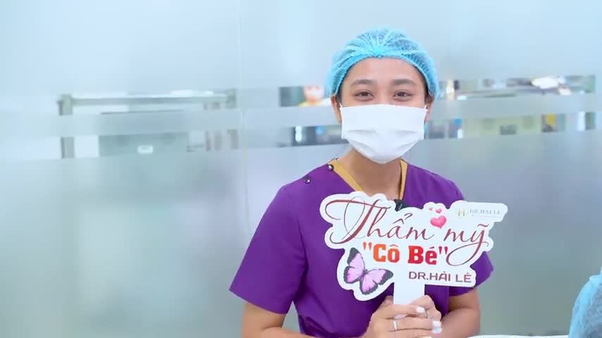 "Cô bé" "toang" phải làm sao Đến Dr.Hải Lê để có ngay giải pháp chỉnh hình bạn nhé