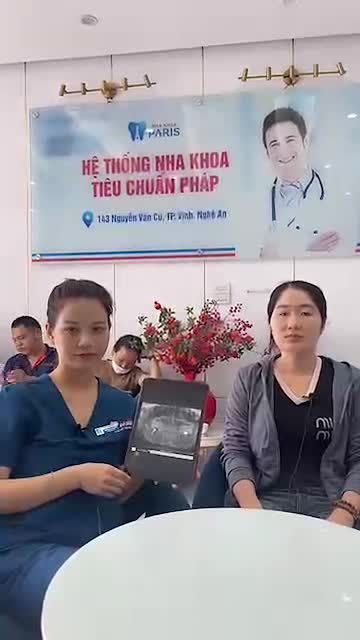 Talk cùng chị Hồ Thị Trang sau khi lên R trên implant tại Nha khoa Paris vinh