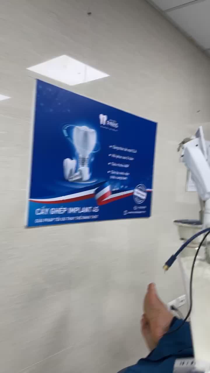 Ca cấy ghép Implant R46,47 trụ Dentium Hàn Quốc - Khách hàng: Hoàng Đức Huân