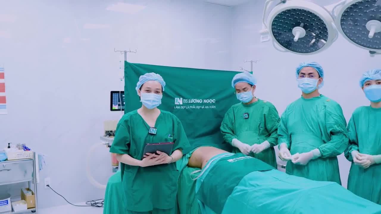 Hoàn thành ca thực hiện giảm mỡ kết hợp tạo dáng cho trường hợp khách hàng hôm nay