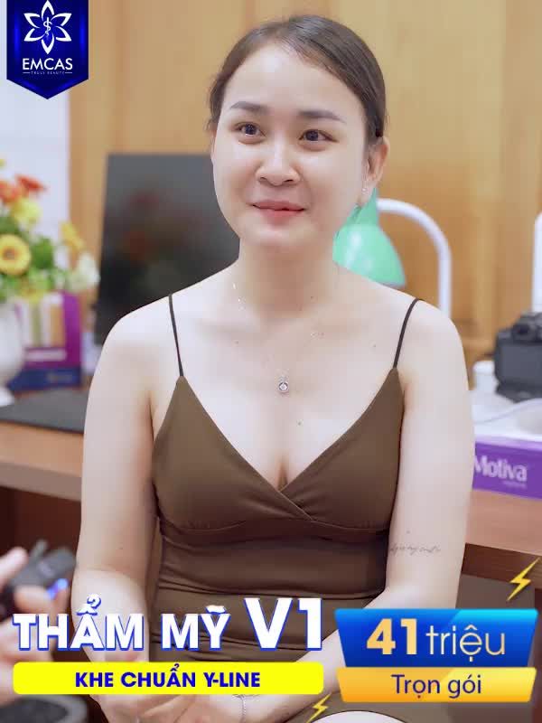 Nhiều chị em khi xem clip review của EMCAS vẫn nghĩ khách nói không đau là quảng cáo cho bệnh viện thôi. Chị T cũng không ngoại lệ.