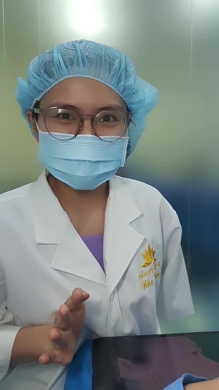 Bác sĩ Kỳ Y Dược vừa hoàn thành xong ca phẫu thuật Cắt Mí Trên + Nâng Mũi Aline Sụn Tai 2 Lớp