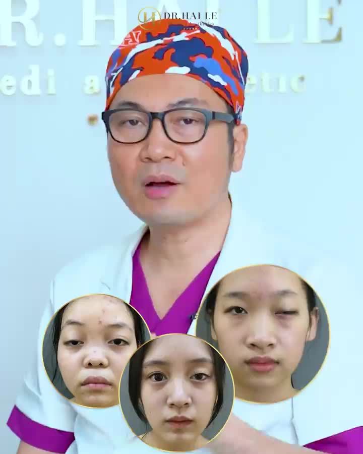 "Thẩm mỹ mắt không chỉ đơn thuần là tạo hình nếp mí mà Bác sĩ còn để í đến chỉnh cơ nâng mi bên trong..."