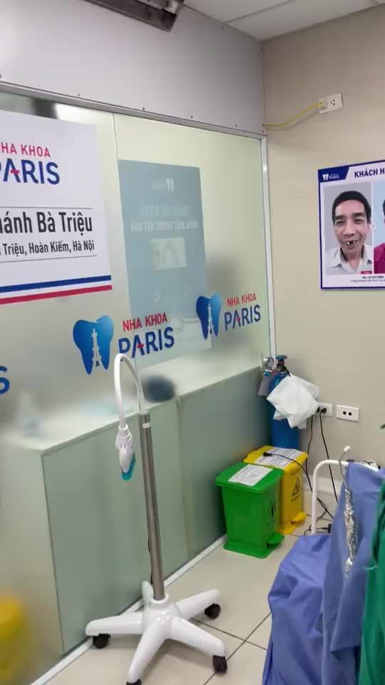 Ca cấy trụ Dio Hàn Quốc được thực hiện bởi bác sĩ Nguyễn Hải Nam tại nha khoa Paris chi nhánh 110 Bà Triệu