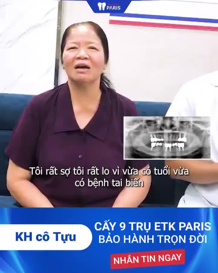 TRỒNG RĂNG NHƯ CÔ TỰU CÓ TỐT KHÔNG?