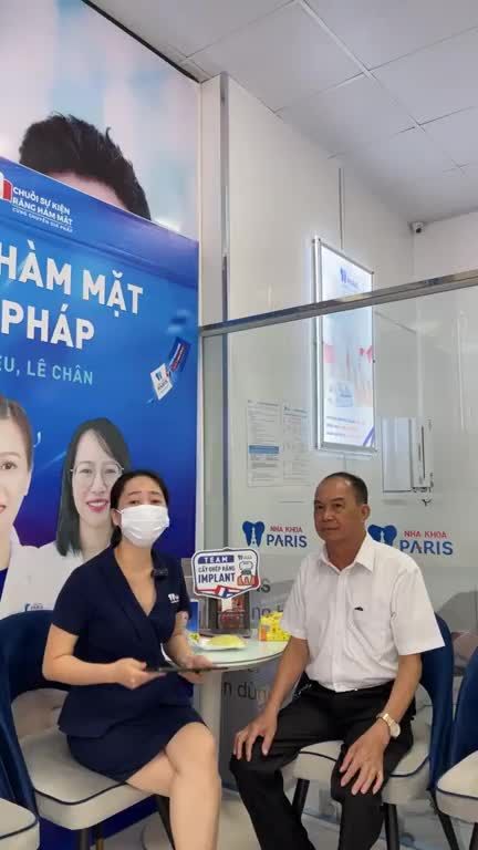 Cảm nhận và chia sẻ của Khách hàng sau khi được gắn hàm siêu cường lực trên 6 trụ Implant được PT theo phương pháp all on X tại nha khoa Paris Hải Phòng