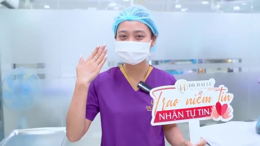 Giải cứu ca "tiểu eva" xập xệ với kỹ thuật tạo hình thẩm mỹ làm 1 lần đẹp trọn đời tại Dr.Hải Lê