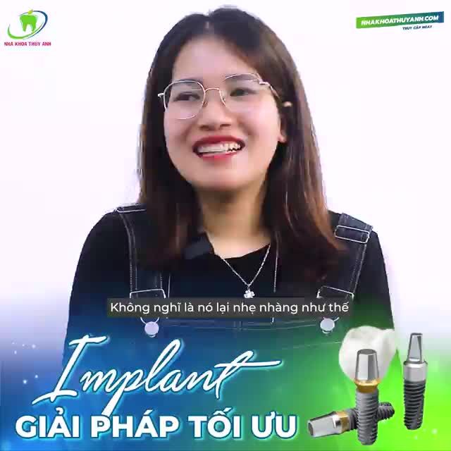 KẾT QUẢ BẤT NGỜ SAU KHI CẤY CHÂN RĂNG NHÂN TẠO IMPLANT