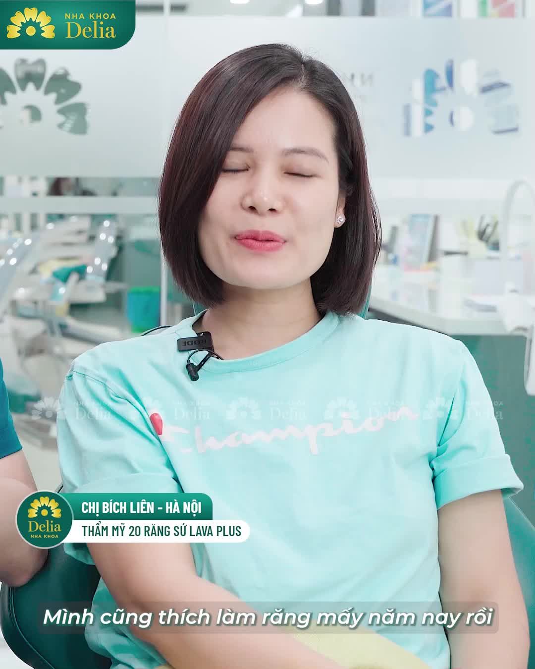 Không phụ lòng chị Bích Liên, chị chia sẻ trải nghiệm sau khi có nụ cười sứ mới: