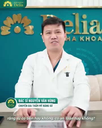 Độ bền của răng sứ là vấn đề được rất nhiều khách hàng quan tâm trước khi đến Delia làm thẩm mỹ.