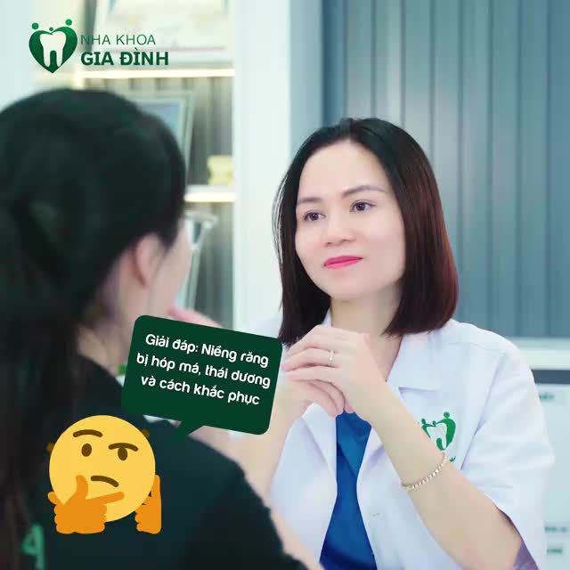 NIỀNG RĂNG BỊ HÓP MÁ, THÁI DƯƠNG?