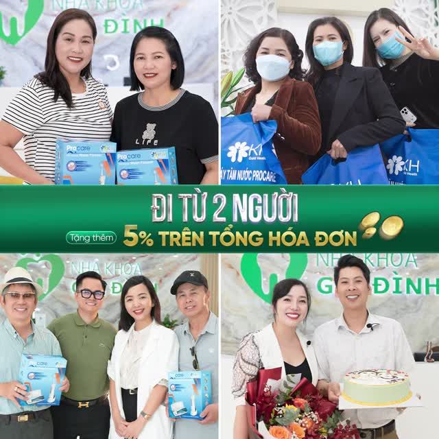 THẨM MỸ RĂNG SỨ TẶNG THÊM 5% KHI ĐI TỪ 2 NGƯỜI TRỞ LÊN