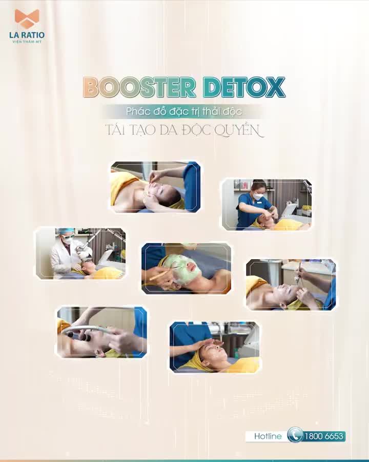 BẬT MÍ QUY TRÌNH BOOSTER DETOX "PHÉP MÀU" ĐƯA LÀN DA TRẺ HÓA TỪNG NGÀY