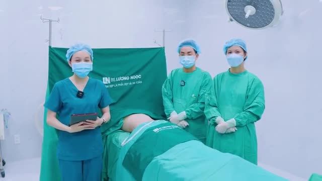 Hoàn thành ca thực hiện hút mỡ tạo dáng cho trường hợp hôm nay,