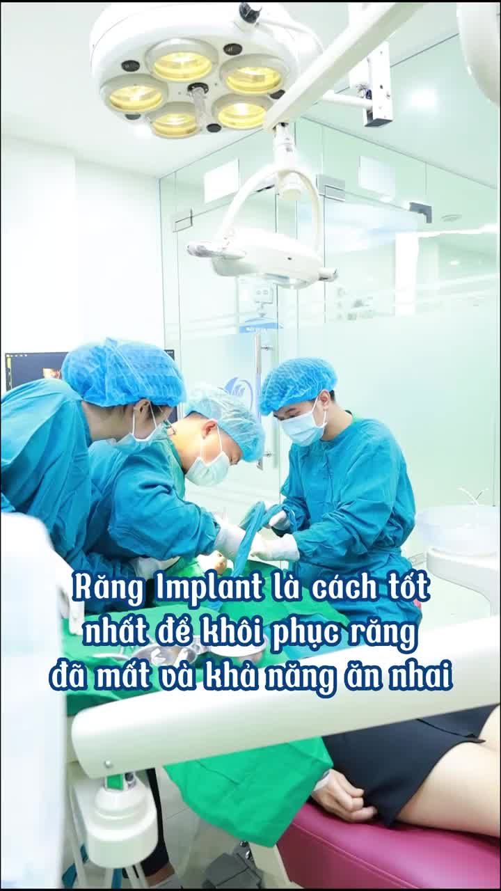VÌ SAO CHO RẰNG RĂNG IMPLANT ĂN NHAI NHƯ RĂNG THẬT?