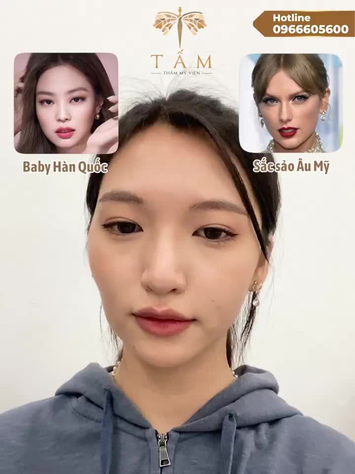 Bạn chọn nét baby Hàn Quốc hay sắc sảo phương Tây.