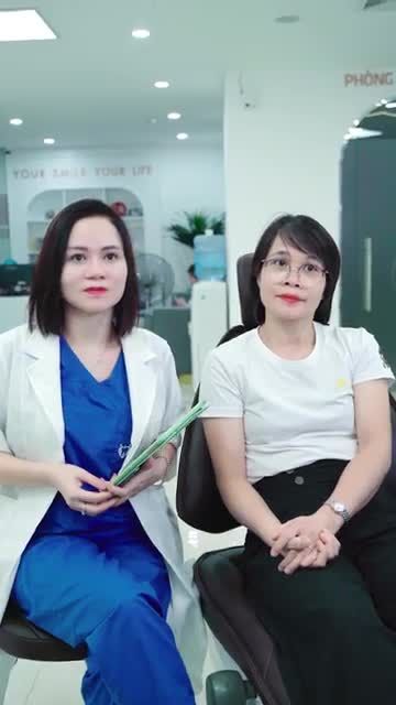 BÁC SĨ TRẦN THỊ HỒNG PHÂN TÍCH TÌNH TRẠNG TRƯỚC VÀ SAU THAY ĐỔI CỦA NỮ KHÁCH HÀNG THẨM MỸ RĂNG SỨ