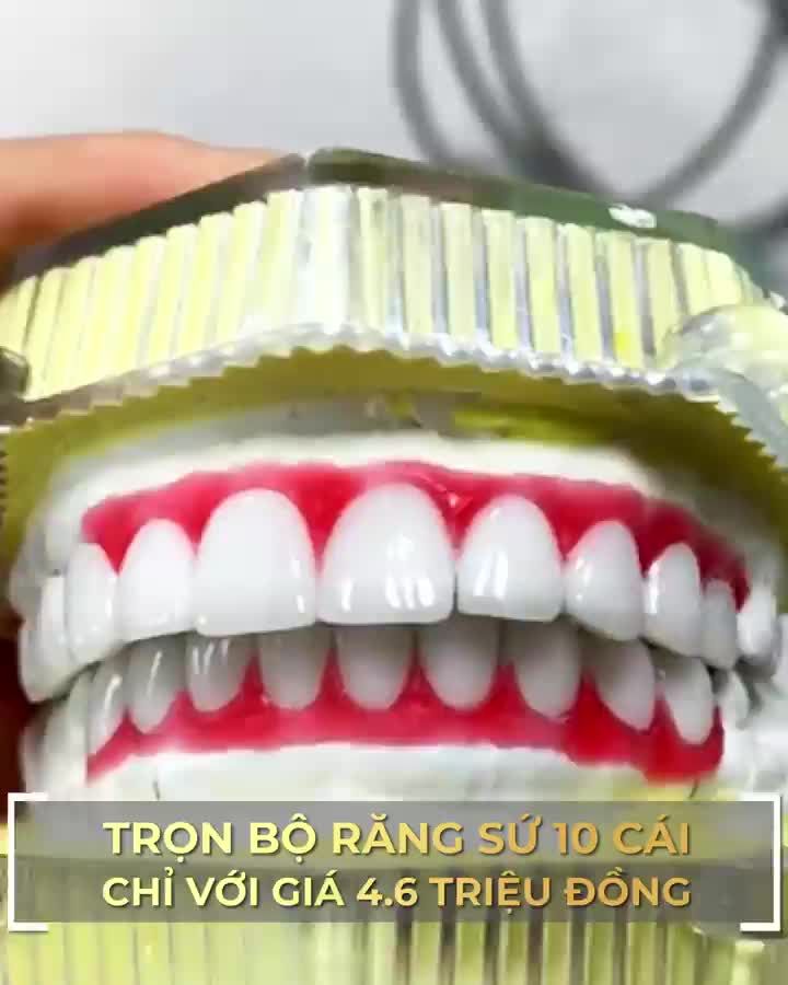 Bạn lựa chọn điều gì?  Một nụ cười đẹp, một hàm răng trắng đều khỏe mạnh