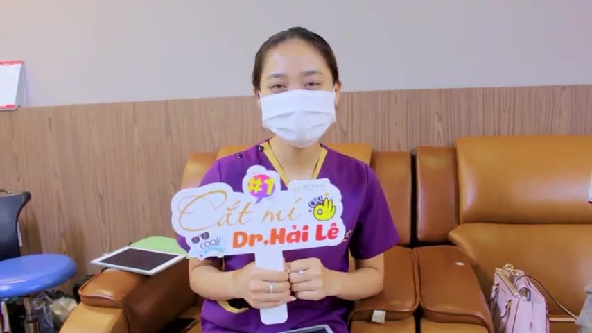 Chiêm ngưỡng ngay "tác phẩm" sau  7 ngày sau khi cắt mí của khách hàng cùng thấy được sự thây đổi