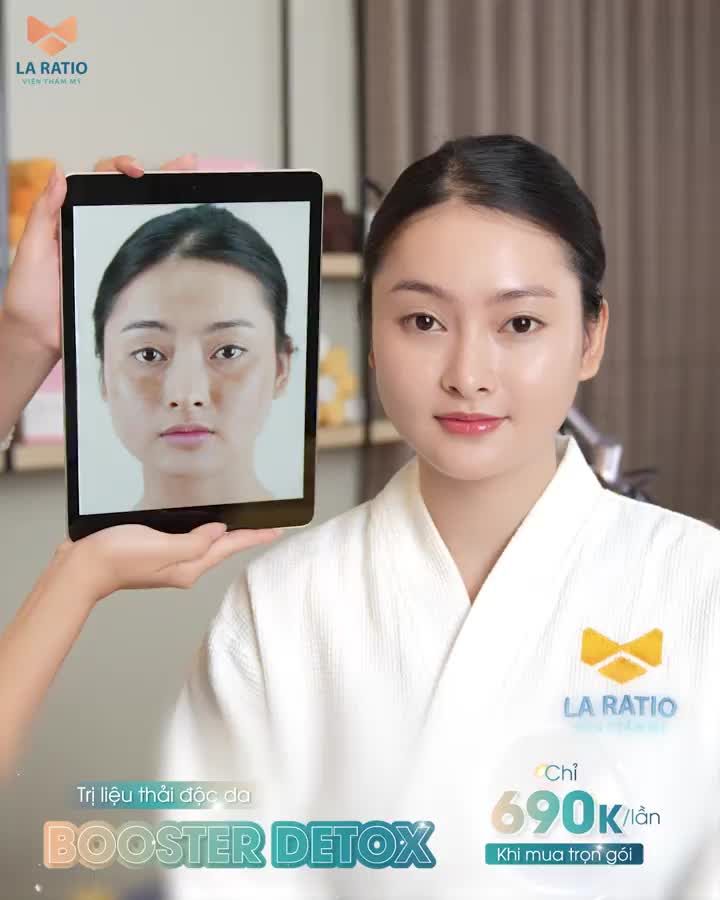 BOOSTER DETOX "CỨU TINH" PHỤC HỒI LÀN DA HƯ TỔN TRỞ NÊN LÁNG MỊN, BẬT TONE