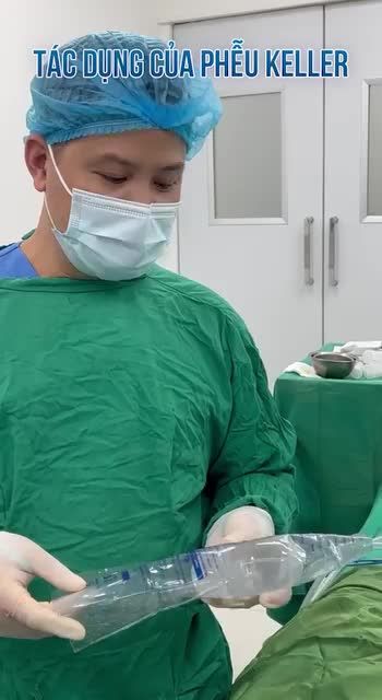 CÔNG DỤNG CỦA PHỄU KELLER TRONG DỊCH VỤ NÂNG NGỰC BẰNG TÚI ĐỘN
