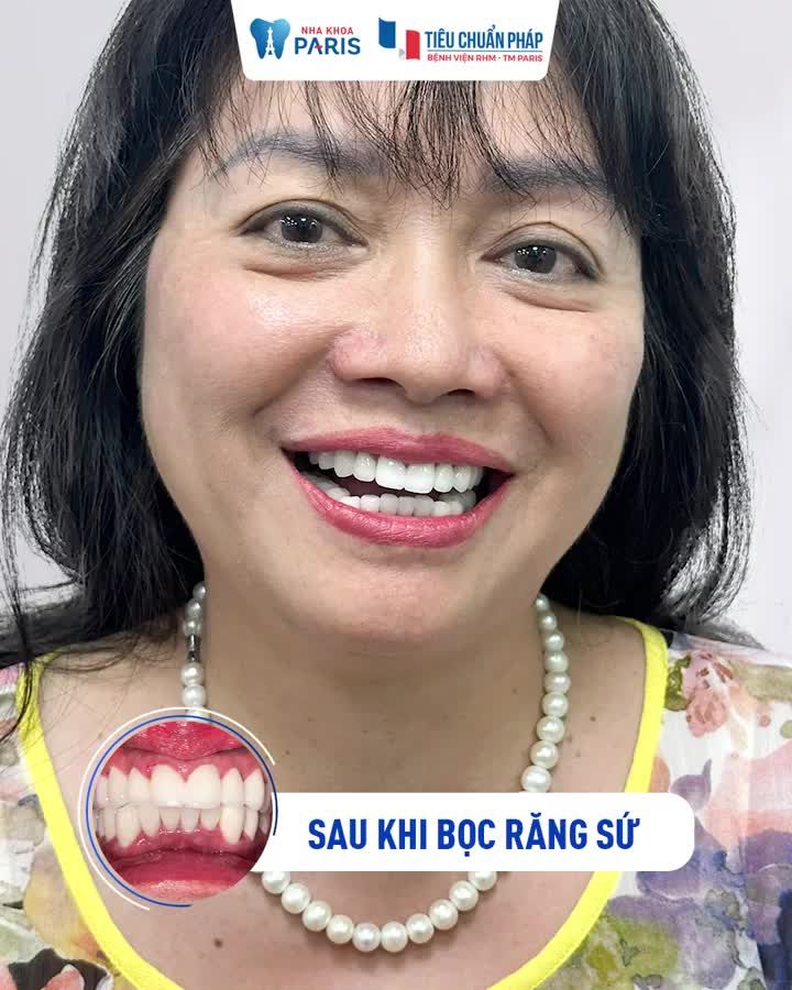 Cô Lan thực hiện liệu trình tại Paris Thái Thịnh.