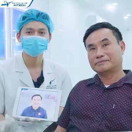 CẬN CẢNH PHỤC HÌNH RĂNG CỬA TRÊN IMPLANT BẰNG CÔNG NGHỆ DCT