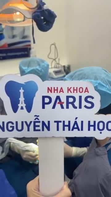 Cận cảnh ca cấy ghép 1 trụ Implant tại Nha Khoa Paris chi nhánh  NGUYỄN THÁI HỌC