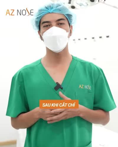 Nhất định bạn phải biết: 3 điều lưu ý sau khi c.ắt chỉ nâng mũi