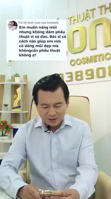 QUÁ SỢ ĐAU NHƯNG KHAO KHÁT CÓ MŨI ĐẸP