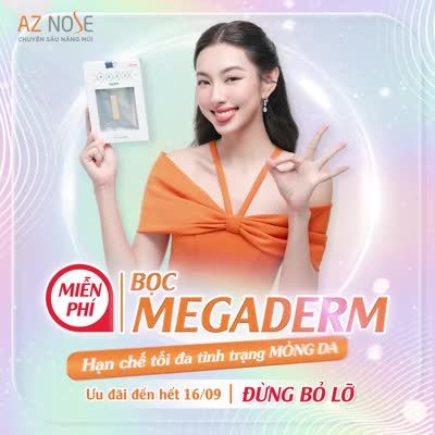Lần đầu tiên ở AZ NOSE MIỄN PHÍ BỌC MEGADERM
