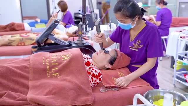 Chăm sóc da mặt giải pháp hoàn hảo giúp làn da chắc khỏe ngăn ngừa lão hóa Trẻ hóa da 5 tầng DIAMOND REPAIR PLUS tại Dr.Hải Lê: