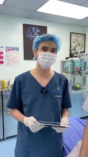 Kết quả ca sửa sẹo chân cánh mũi, tạo hình lại môi trên do sứt môi hở hàm ếch cho Tân sinh viên.