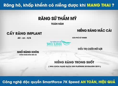 Niềng răng có mang thai được không?
